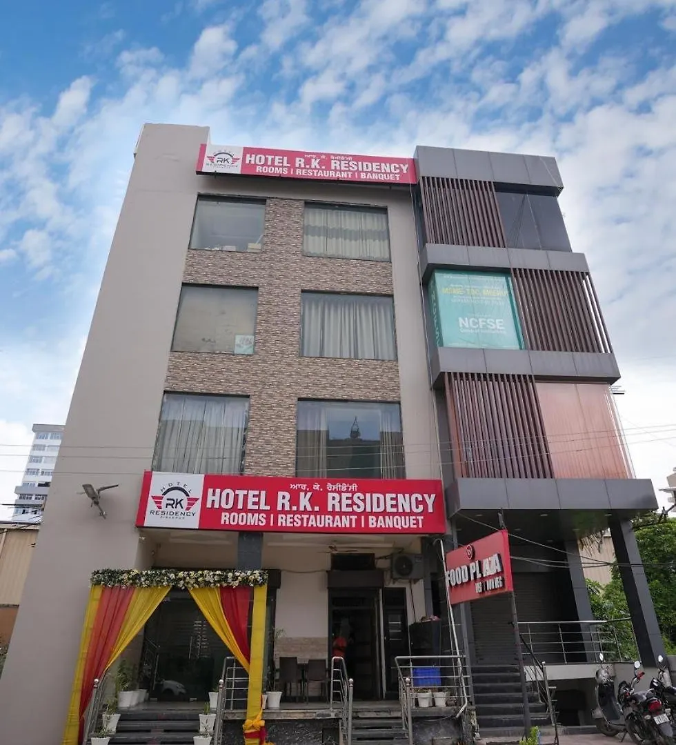 ***  Rk Residency Hotel Zirakpur India